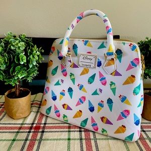Disney Loungefly Princess ice cream cones satchel